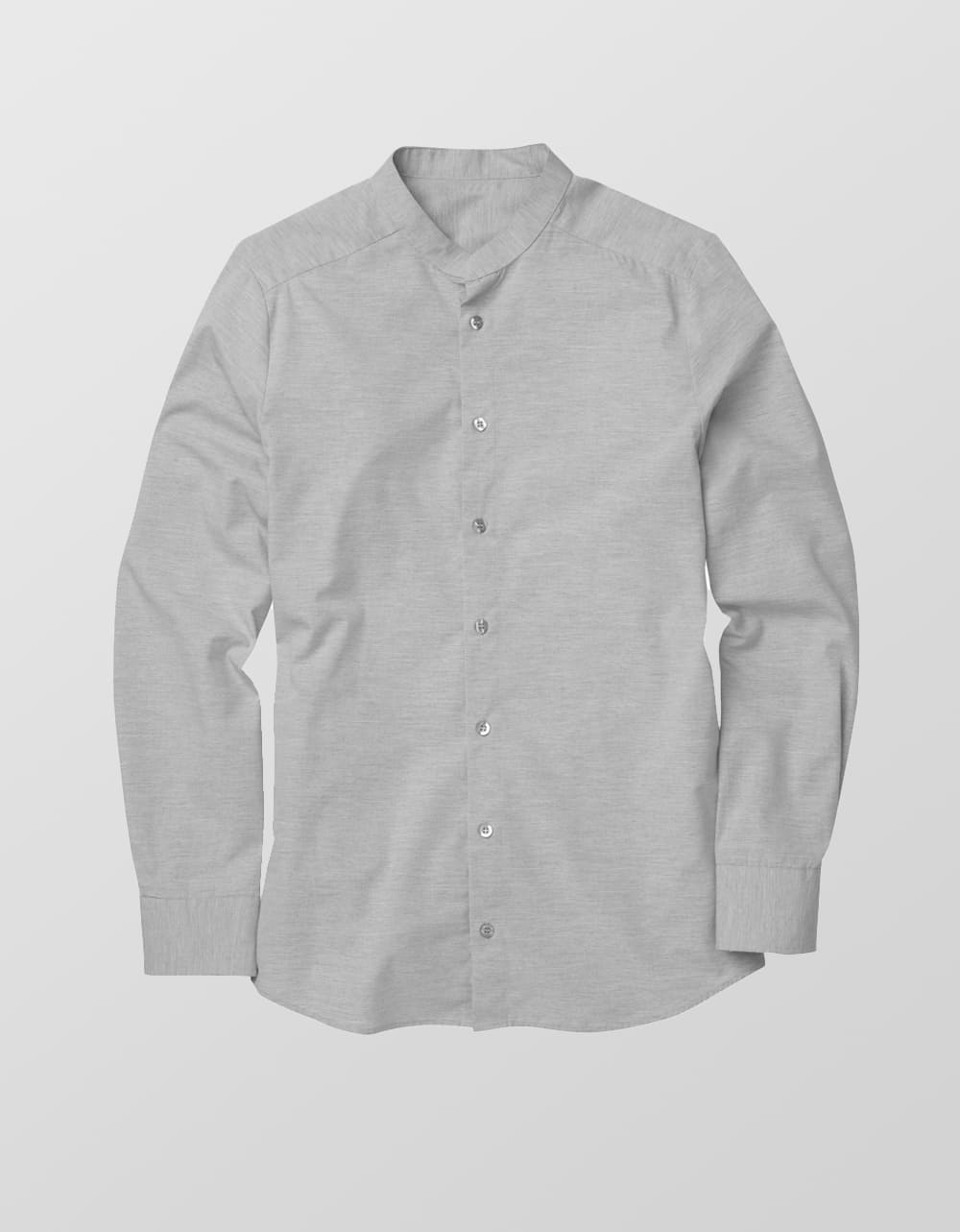 Men shirts San Buono - light gray melange